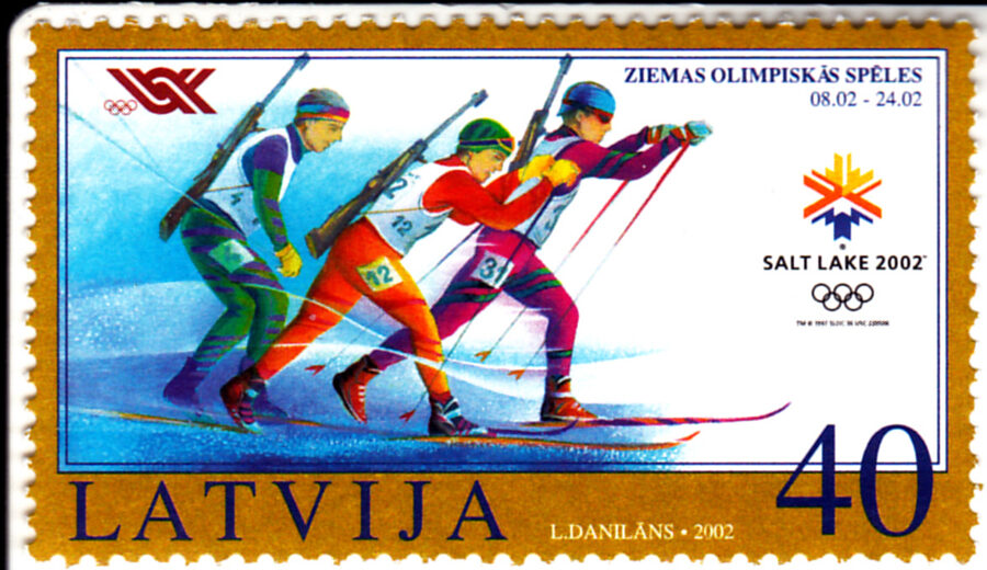 Latvia 2002 Winter Olympic Salt Lake 2002, MNH, perf.